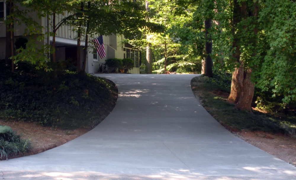 Concrete driveway replacement