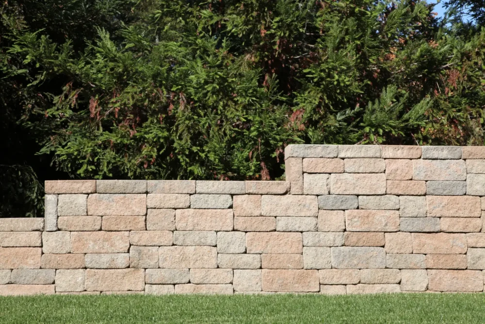 Concrete Paver Retaining Wall